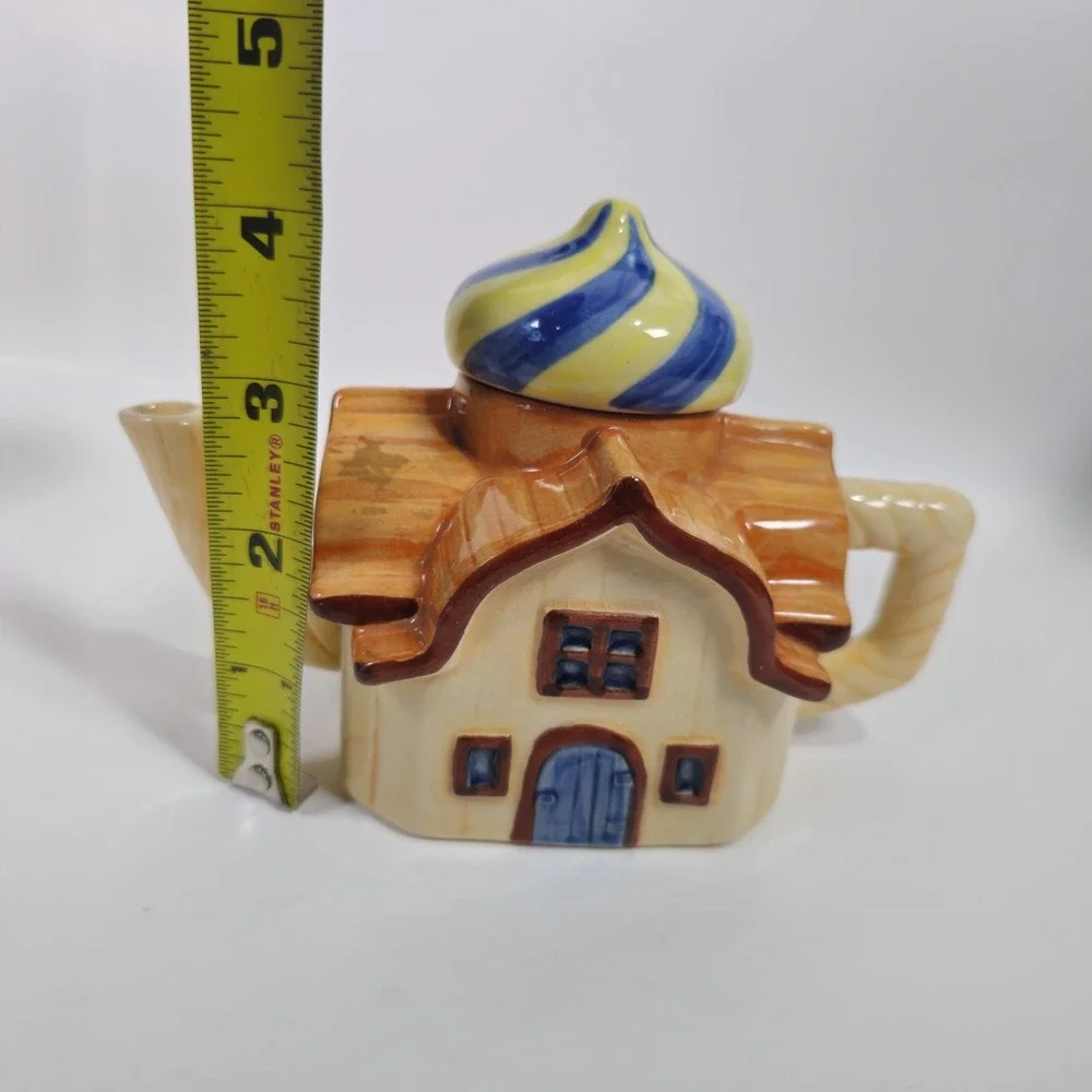 1982 House of Katayama Set Of 3 New Mini Teapots, Creamer, Japan Mini House
